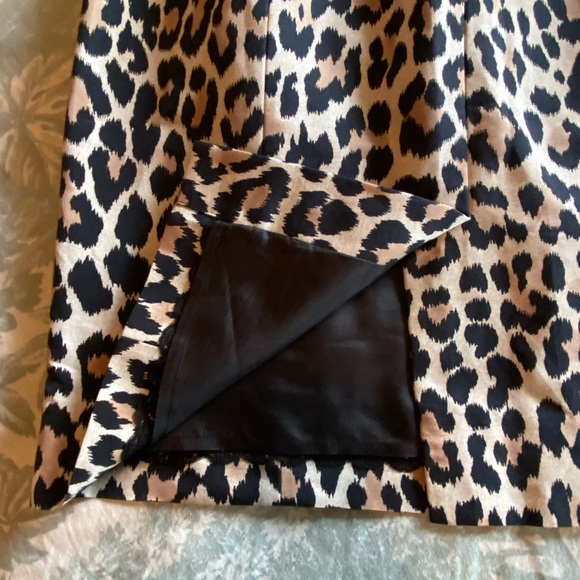 Kate Spade Cotton/Silk ‘Look For The Silver Lining’ Leopard Dress - Picture 15 of 15